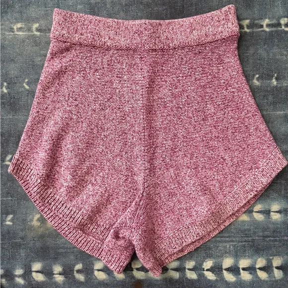 NWOT Free People Lavender High Waist Shorts